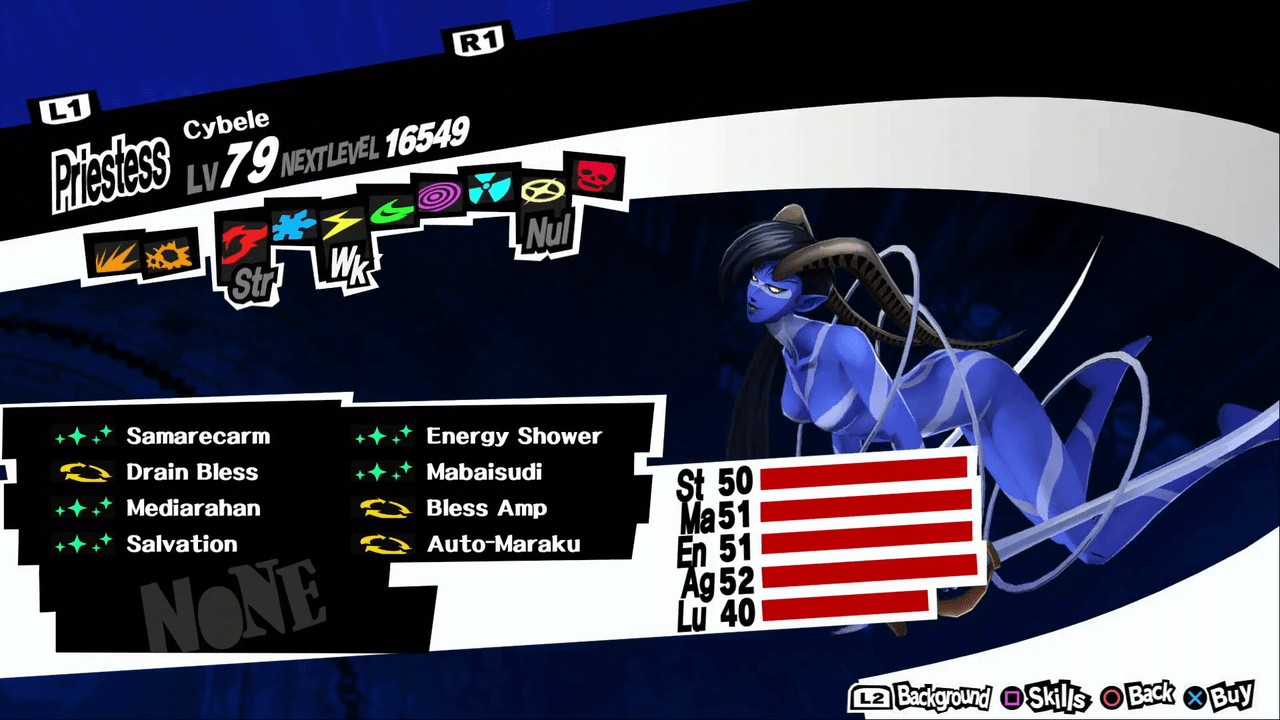 Persona 5 / Persona 5 Royal - Cybele Persona Stats and Skills – SAMURAI  GAMERS