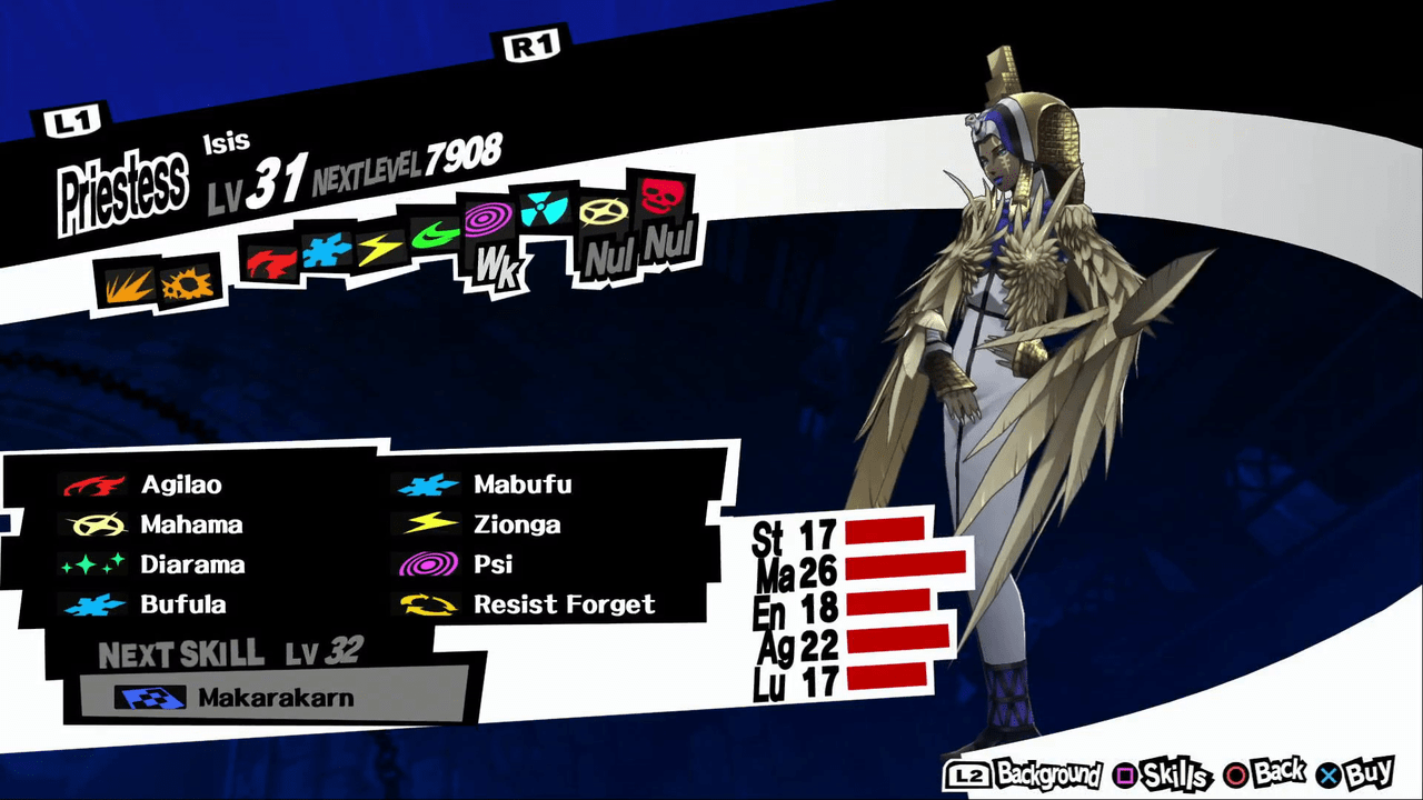 Isis persona 5 royal