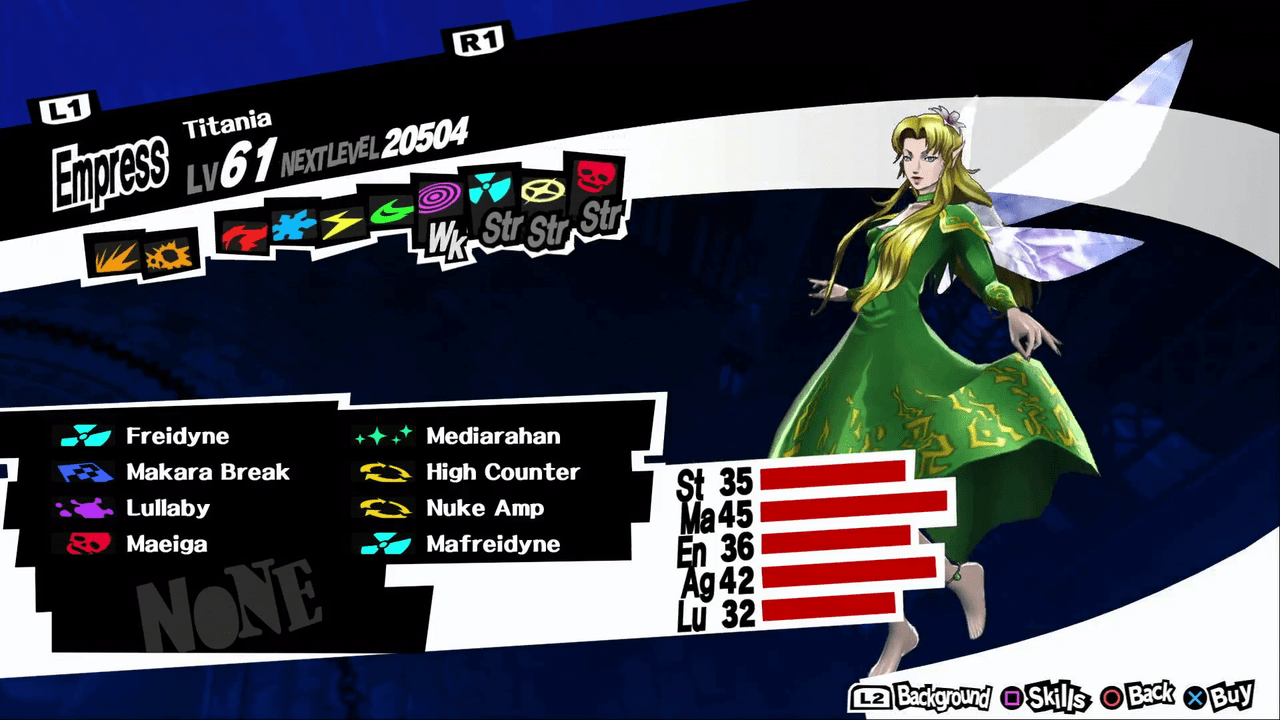 Persona 5 royal titania