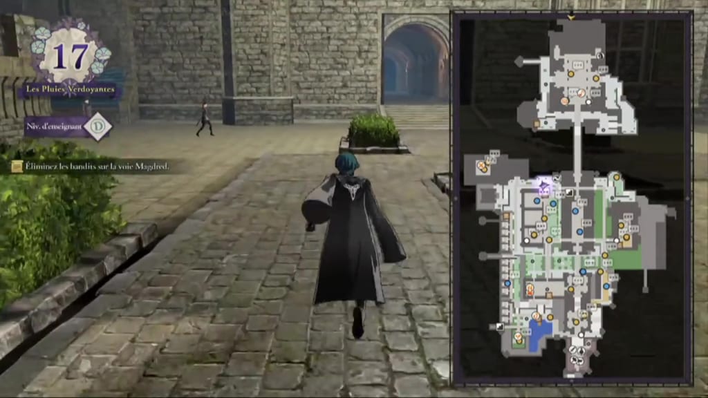 Fire Emblem: Three Houses - Monastery Mini-Map Expansion