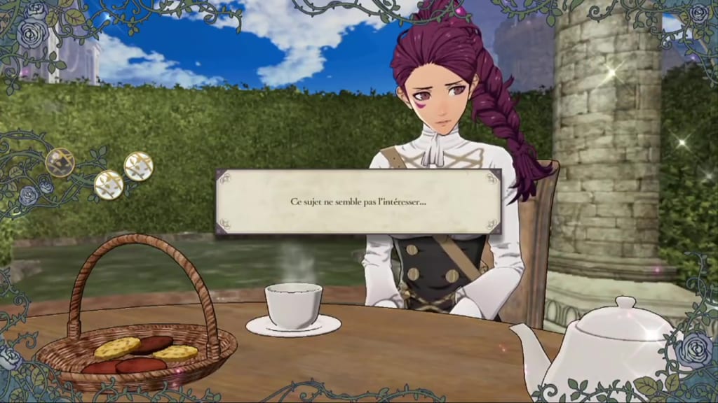 Fire Emblem: Three Houses - Tea Party with Petra Failed Answer