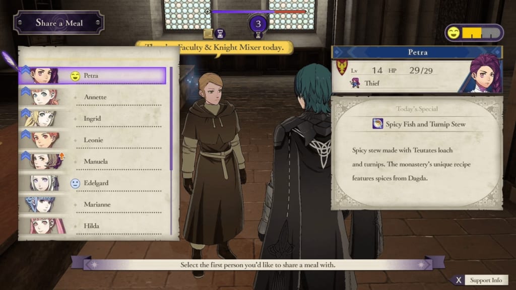 FIre Emblem: Three Houses - Today's Special