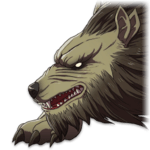 Fire Emblem Three Houses - Giant Wolf Icon