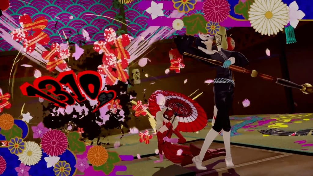 Persona 5 / Persona 5 Royal - Yusuke Tag Team Attack with Ann