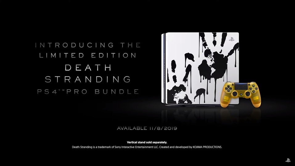 Death Stranding - Limited Edition PS4 Pro Announced - SAMURAI GAMERS