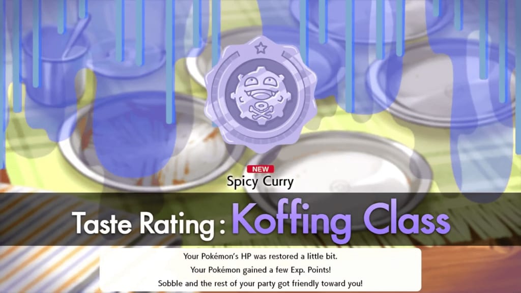 Pokemon Sword and Shield - Koffing Taste Rating