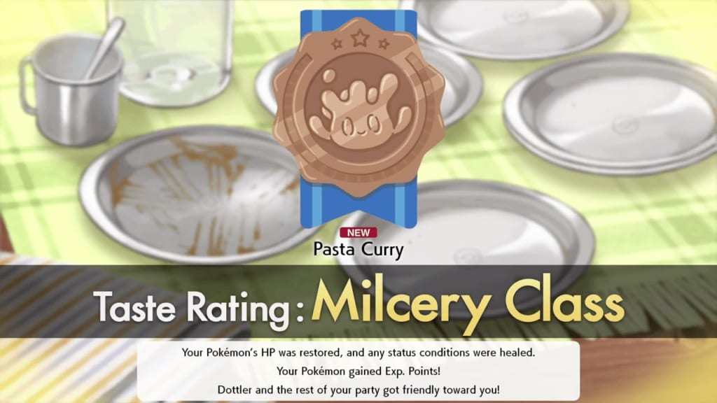 Pokemon Sword and Shield - Milcery Taste Rating