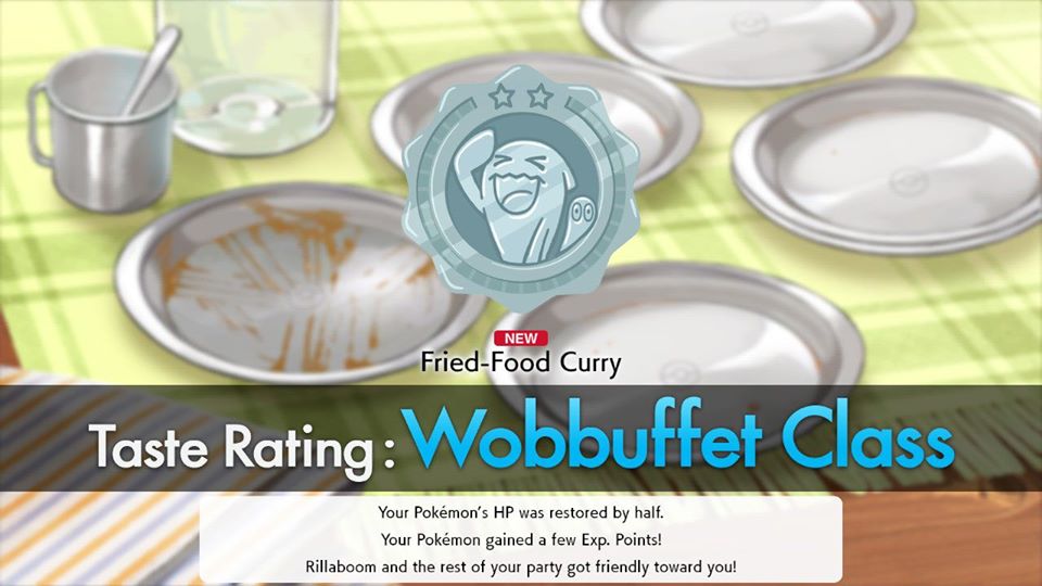 Pokemon Sword and Shield - Wobbuffet Taste Rating