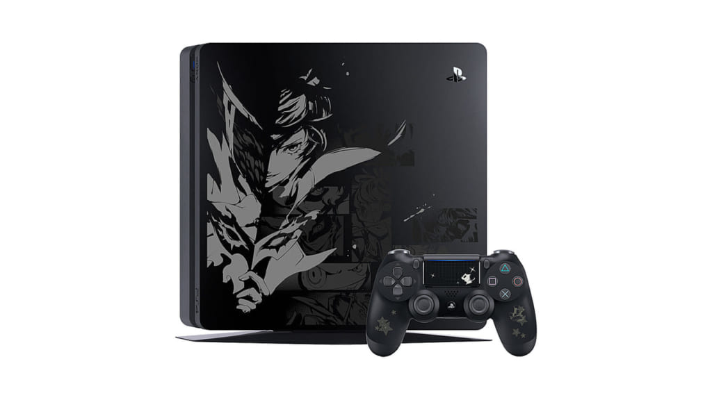 Persona 5 / Persona 5 Royal - Straight Flush Limited Edition PS4 Jet Black