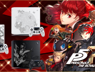 Persona 5 / Persona 5 Royal - Straight Flush Limited Edition PS4 Console Models and Controllers