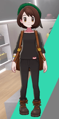 Pokemon Sword and Shield - Wedgehurst Boutique Loose Top Black