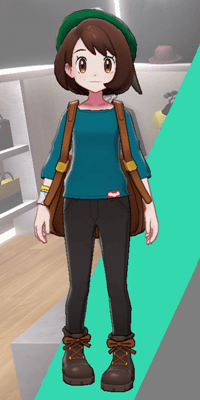 Pokemon Sword and Shield - Wedgehurst Boutique Loose Top Blue