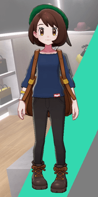 Pokemon Sword and Shield - Wedgehurst Boutique Loose Top Navy
