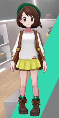 Pokemon Sword and Shield - Wedgehurst Boutique Miniskirt Yellow