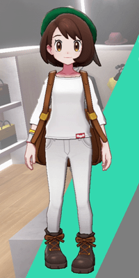 Pokemon Sword and Shield - Wedgehurst Boutique Skinny Trousers White