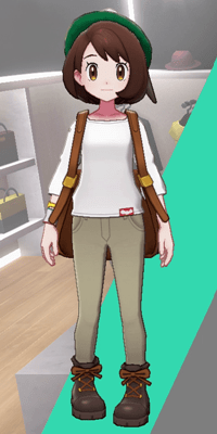 Pokemon Sword and Shield - Wedgehurst Boutique Skinny Trousers Tan