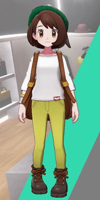 Pokemon Sword and Shield - Wedgehurst Boutique Skinny Trousers Yellow