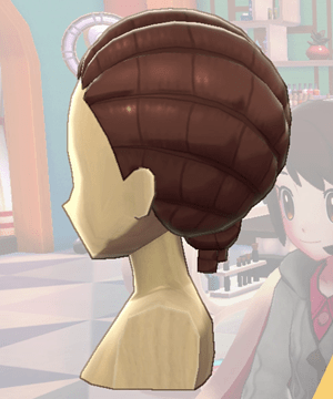 Pokemon Sword and Shield - Hair Salon Braids Side