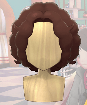 Pokemon Sword and Shield - Hair Salon Curly Bob Front