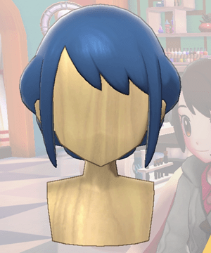 Pokemon Sword and Shield - Hair Salon Tint Blue