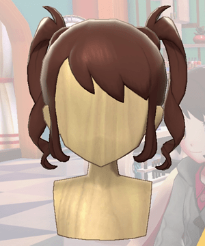 Pokemon Sword and Shield - Hair Salon High Pigtails Front