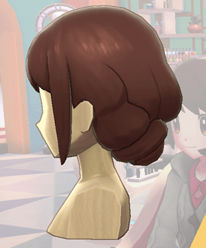 Pokemon Sword and Shield - Hair Salon Romantic Tuck Side