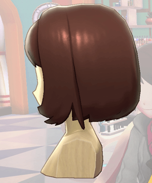 Pokemon Sword and Shield - Hair Salon Short Bob Side