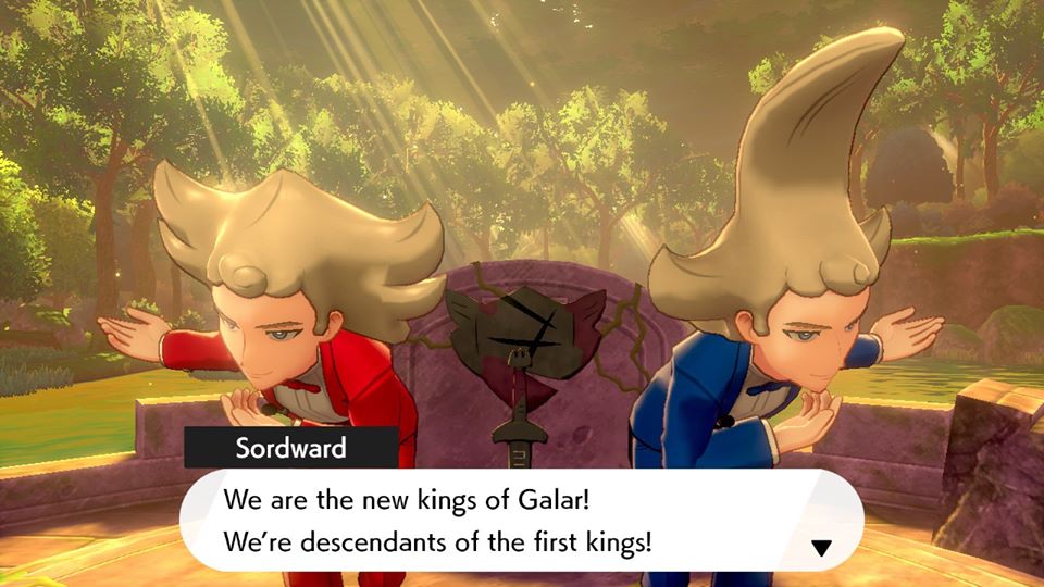 Pokemon Sword and Shield - Sordward and Shielbert