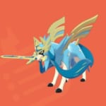 Pokemon Sword and Shield - Shiny Zacian (Crowned Sword)