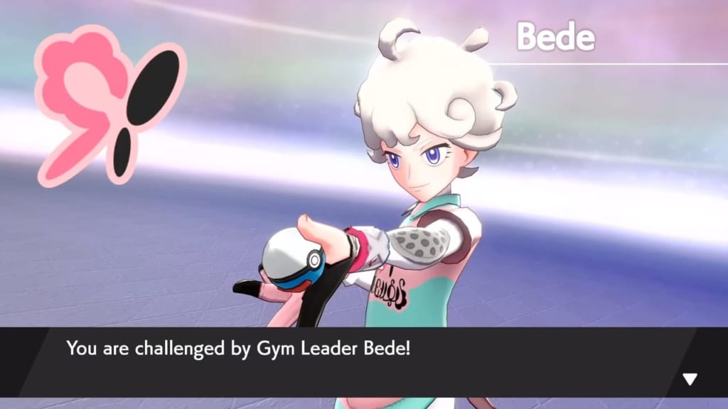 Pokemon Sword and Shield - Bede Gym Battle (Ballonlea)