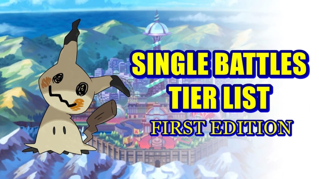 Pokemon Sword and Shield - Single Battles Tier List (Battle Stadium)