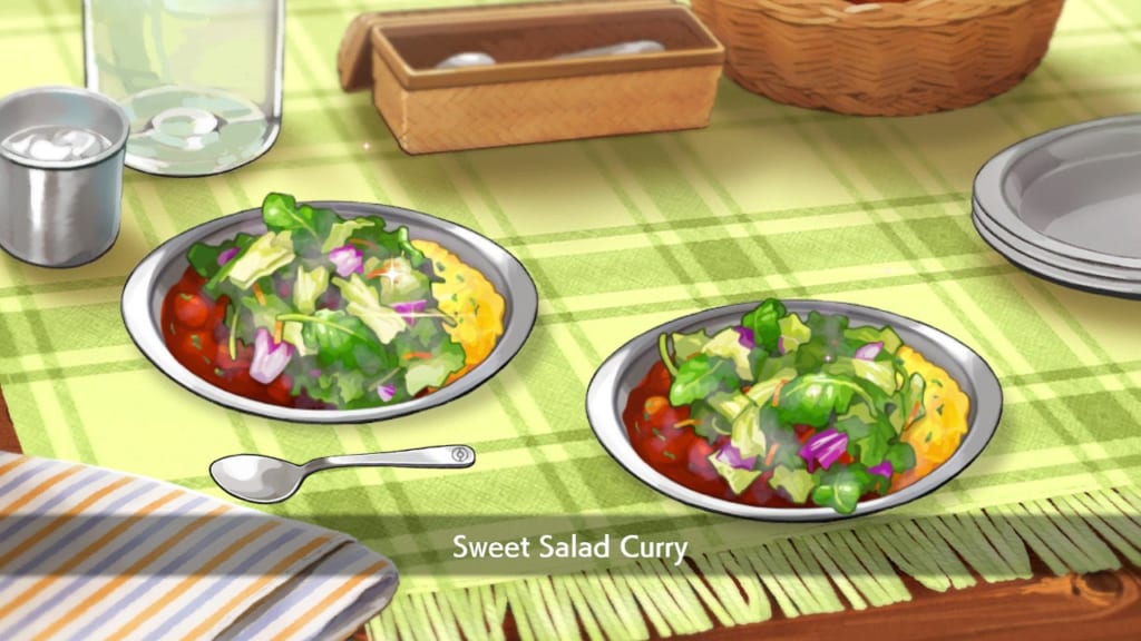 Pokemon Sword and Shield - Sweet Salad Curry