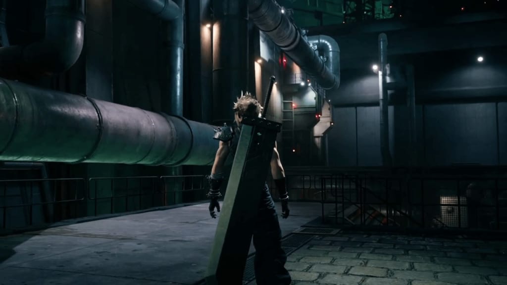 Final Fantasy 7 Remake Intergrade - Mako Reactor 1 Grounds