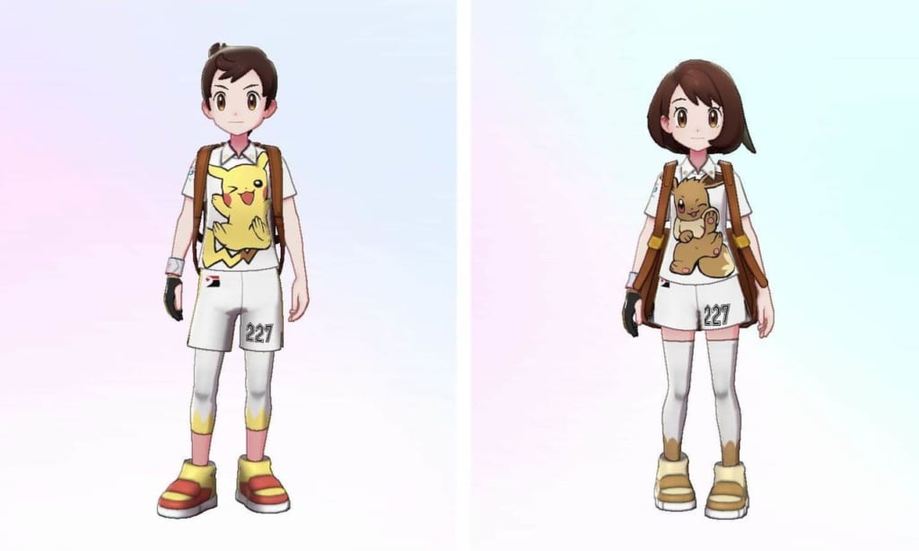 Pokemon Sword and Shield - Expansion Pass Special Purchase Bonus Clothing