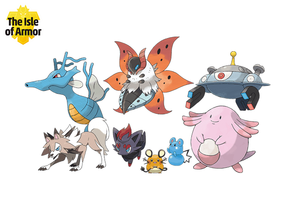 Pokemon Sword and Shield - Expansion Pass The Isle of Armor Returning Pokemon