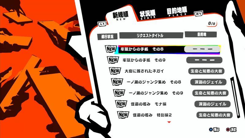 Persona 5 Strikers - Post-Game New Requests