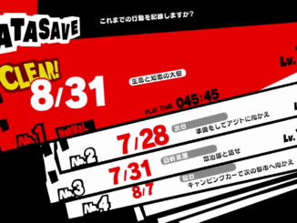 Persona 5 Strikers - Cleared Base Game