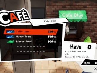 Persona 5 Strikers - Sendai Mt. Aoba Park Cafe Blue