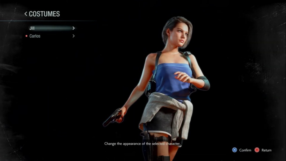 Resident Evil 3 Remake - Jill Classic Outfit