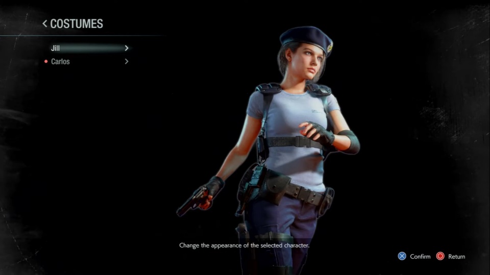 Resident Evil 3 Remake - Jill STARS Outfit