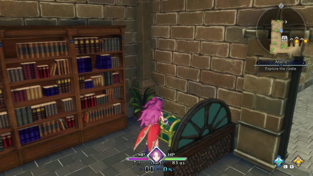 Trials of Mana Remake - Prologue Chapter: Angela - Kingdom of Altena - Chest Location 1