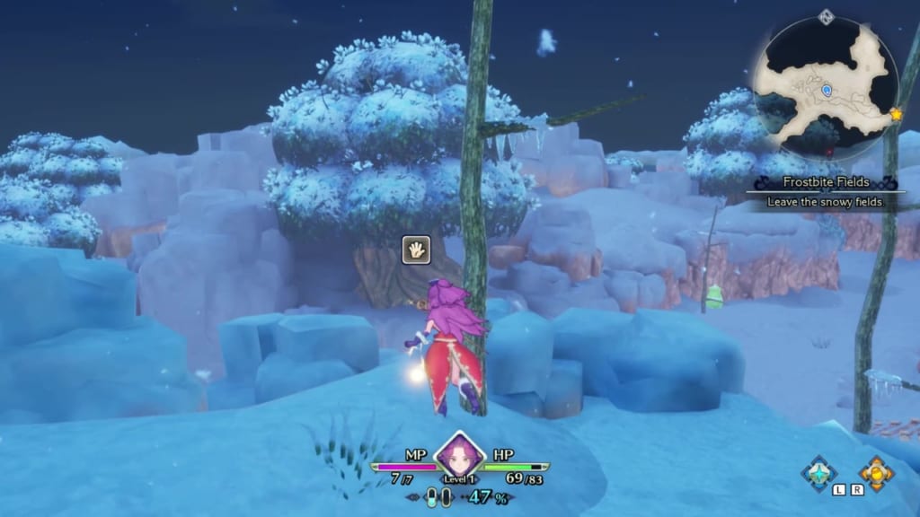 Trials of Mana Remake - Prologue Chapter: Angela - Frostbite Fields - Orb Location 8