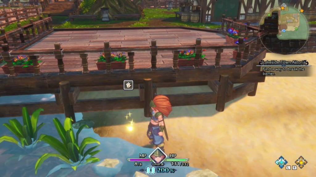 Trials of Mana Remake - Prologue Chapter: Charlotte - Lakeside Town Astoria - Orb Location 10