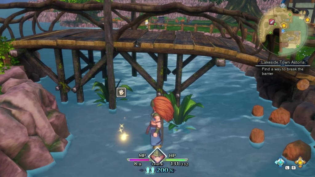 Trials of Mana Remake - Prologue Chapter: Charlotte - Lakeside Town Astoria - Orb Location 11