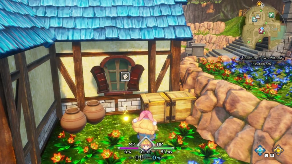 Trials of Mana Remake - Prologue Chapter: Charlotte - Lakeside Town Astoria - Orb Location 16