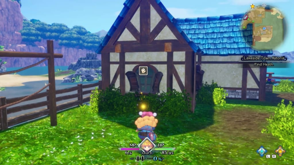 Trials of Mana Remake - Prologue Chapter: Charlotte - Lakeside Town Astoria - Orb Location 8