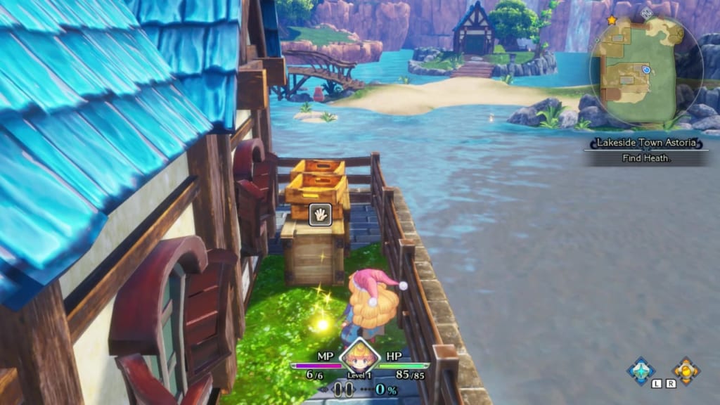 Trials of Mana Remake - Prologue Chapter: Charlotte - Lakeside Town Astoria - Chest Location 9
