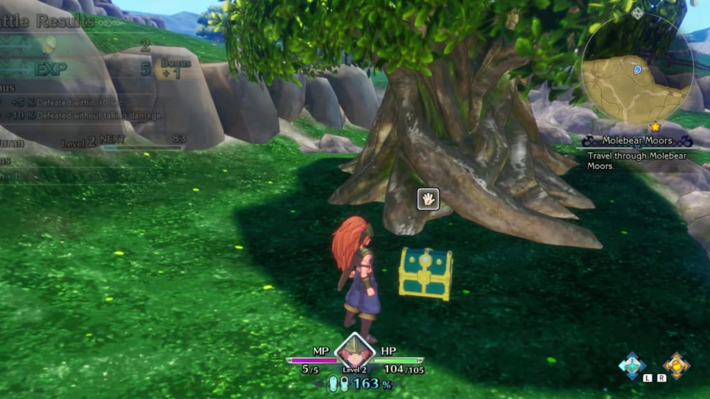Trials of Mana - Prologue Chapter: Duran - Chest Location 5