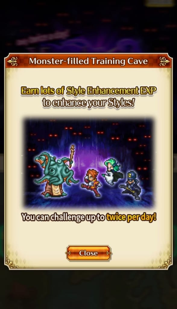 Romancing SaGa Re;Universe - Cave Training Overview