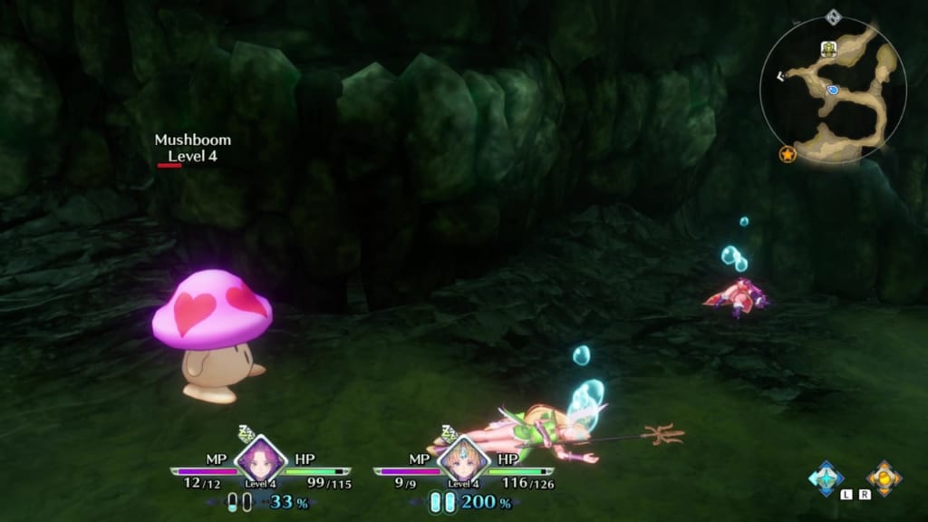 Trials of Mana - Chapter 1: Cascade Cavern - Avoid Area and Status Attacks